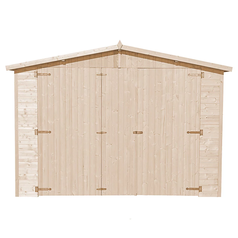 Houten garage M102 – 591 x 303 cm – 18 m2 - Afbeelding 3