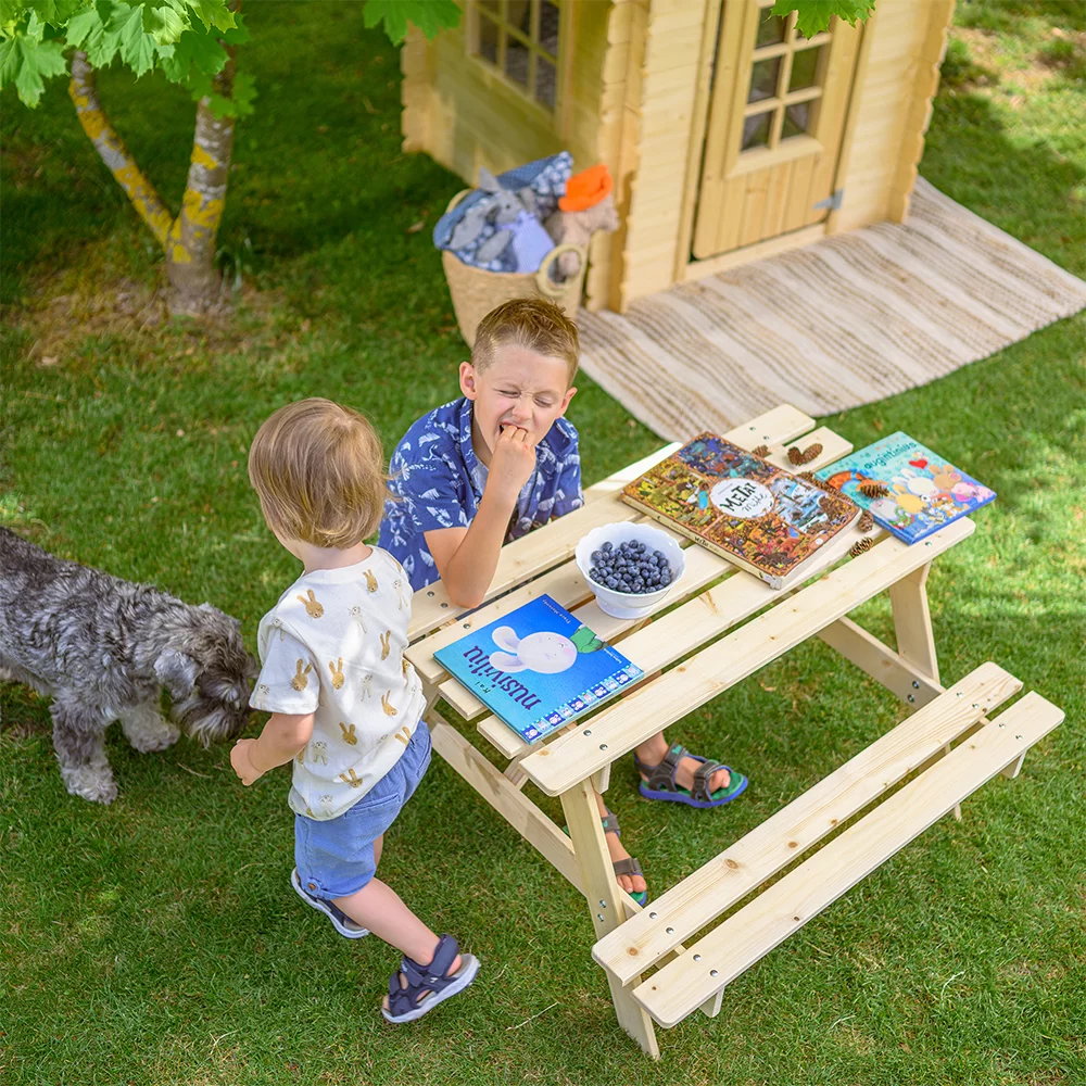 houten kindertafel m018