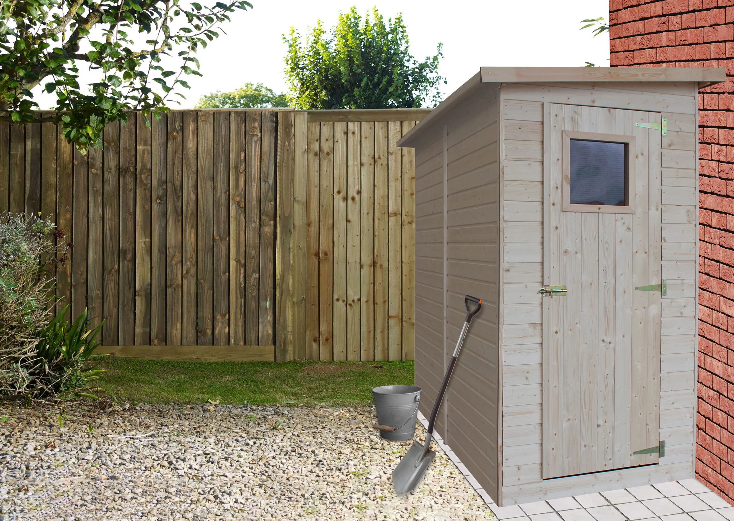 houten tuinhuis m348a