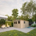 houten tuinhuis m336